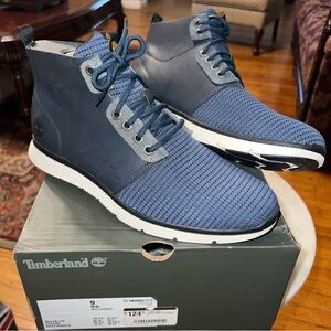 Timberland Brooklyn Oxford Navy Nubuck Men's Size 9